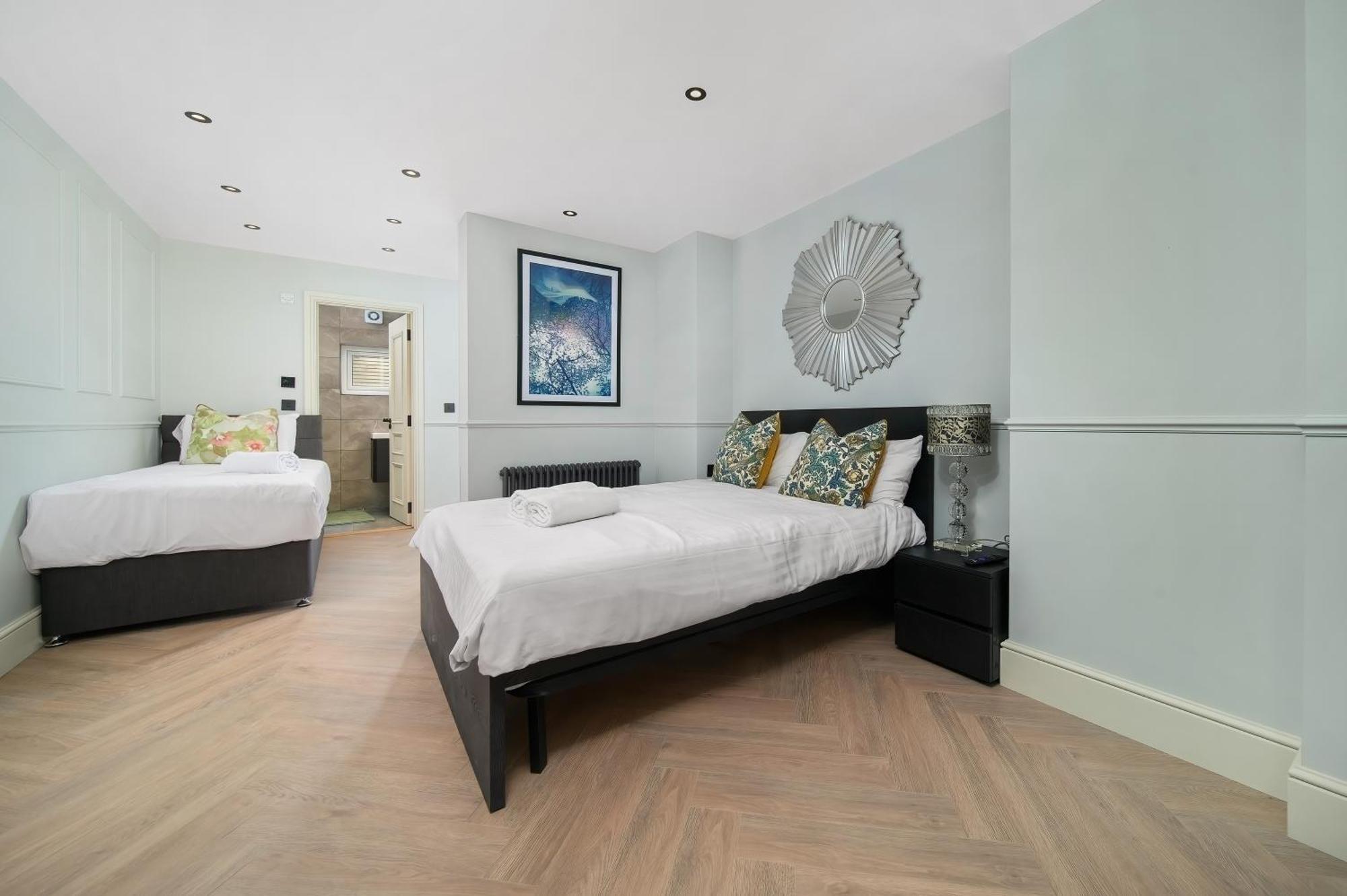 Nine Elms Modern Studio Apartments London Exterior foto
