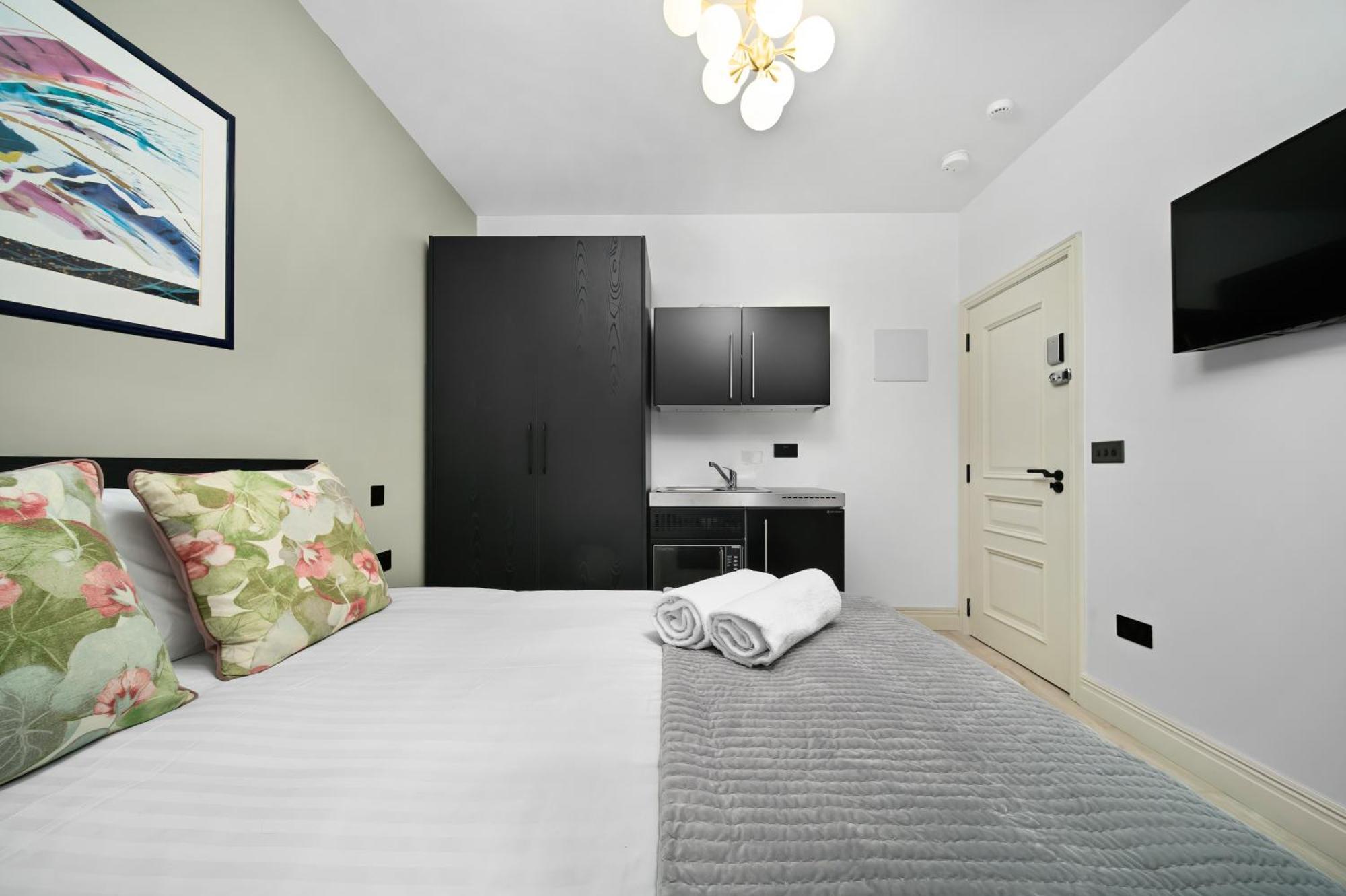 Nine Elms Modern Studio Apartments London Exterior foto