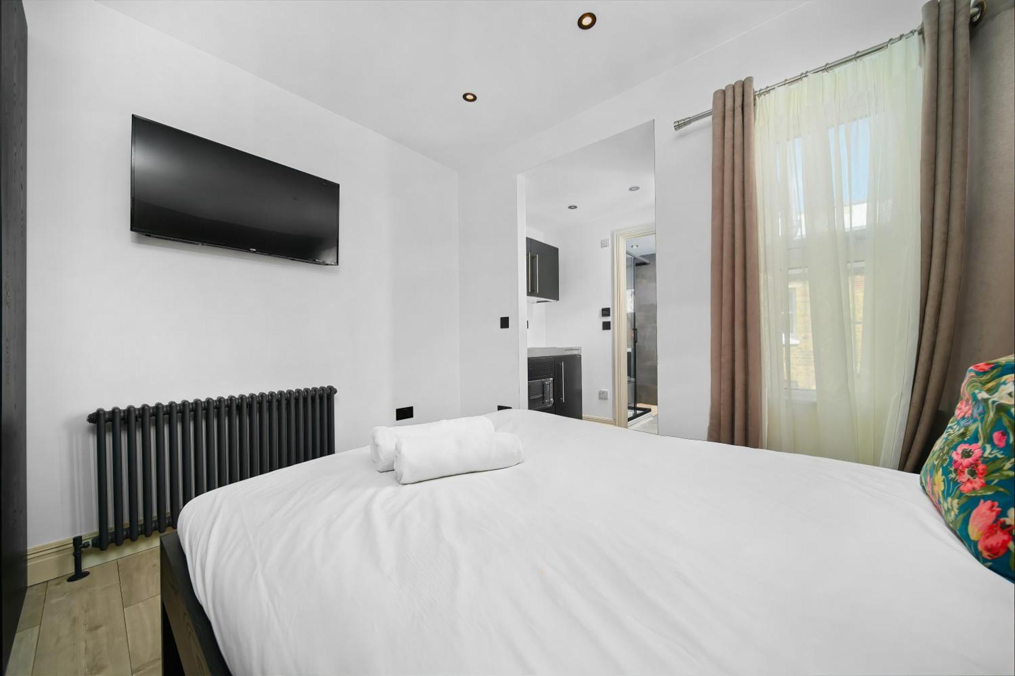 Nine Elms Modern Studio Apartments London Exterior foto