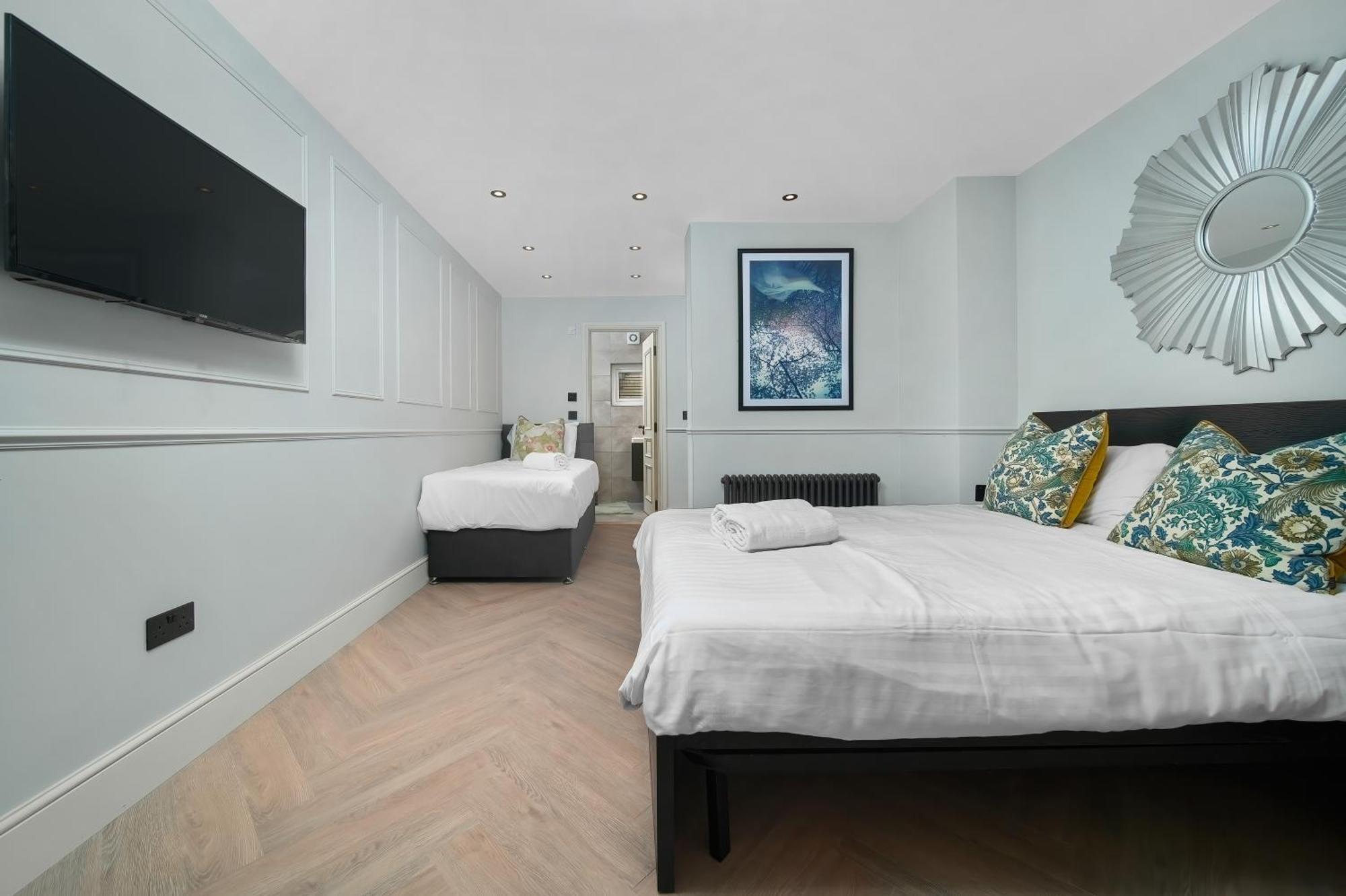 Nine Elms Modern Studio Apartments London Exterior foto