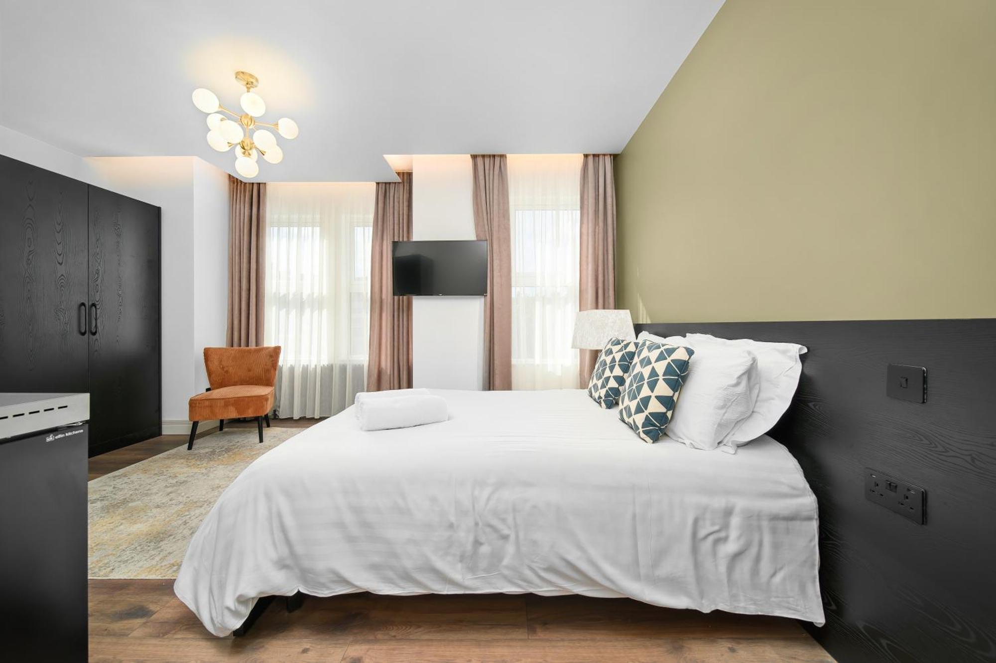 Nine Elms Modern Studio Apartments London Exterior foto