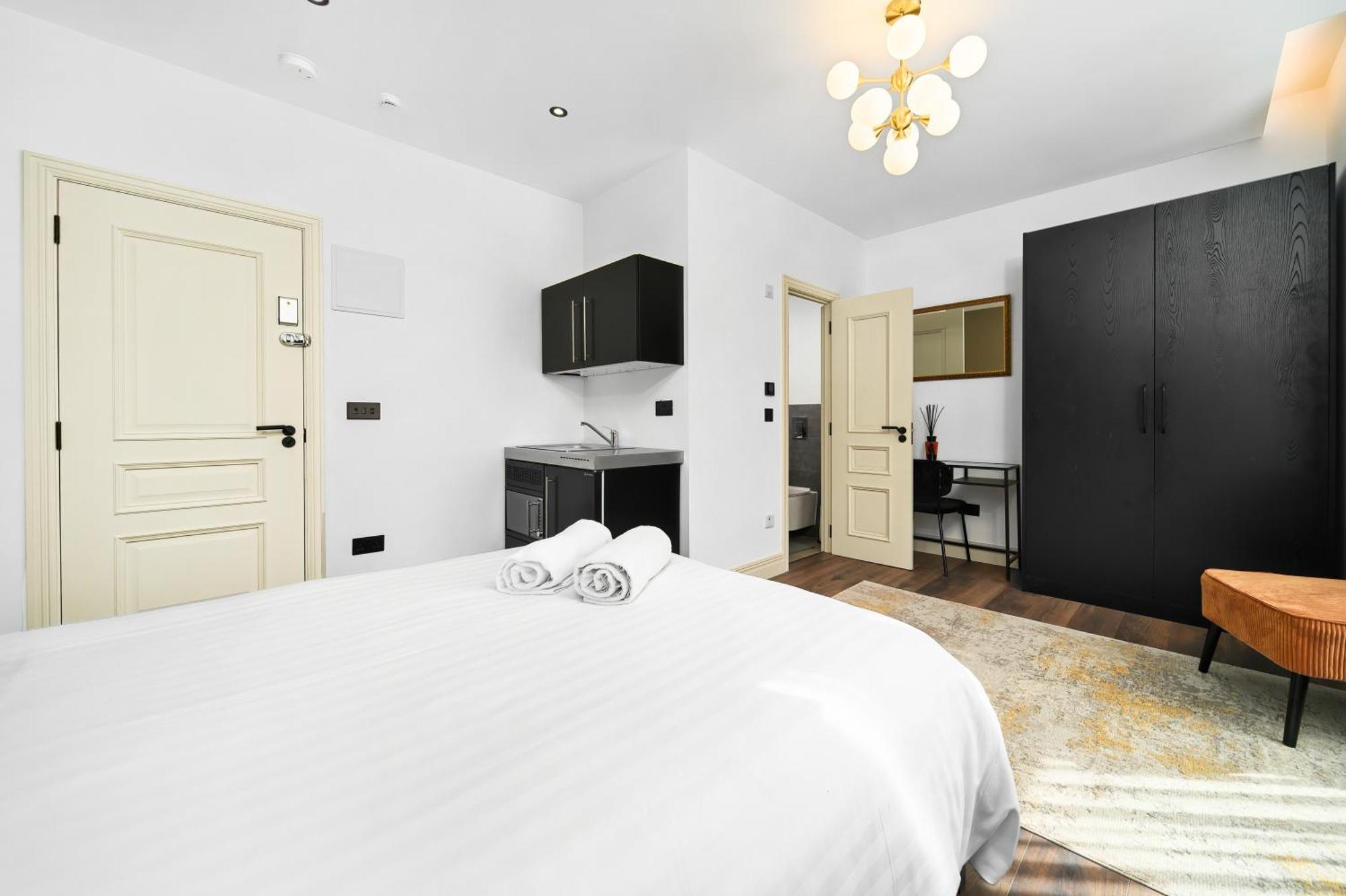 Nine Elms Modern Studio Apartments London Exterior foto