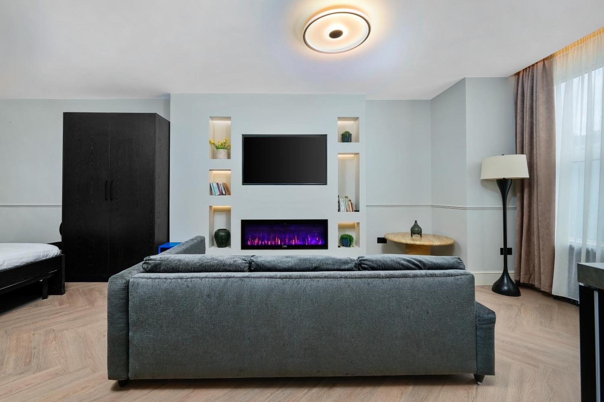 Nine Elms Modern Studio Apartments London Exterior foto
