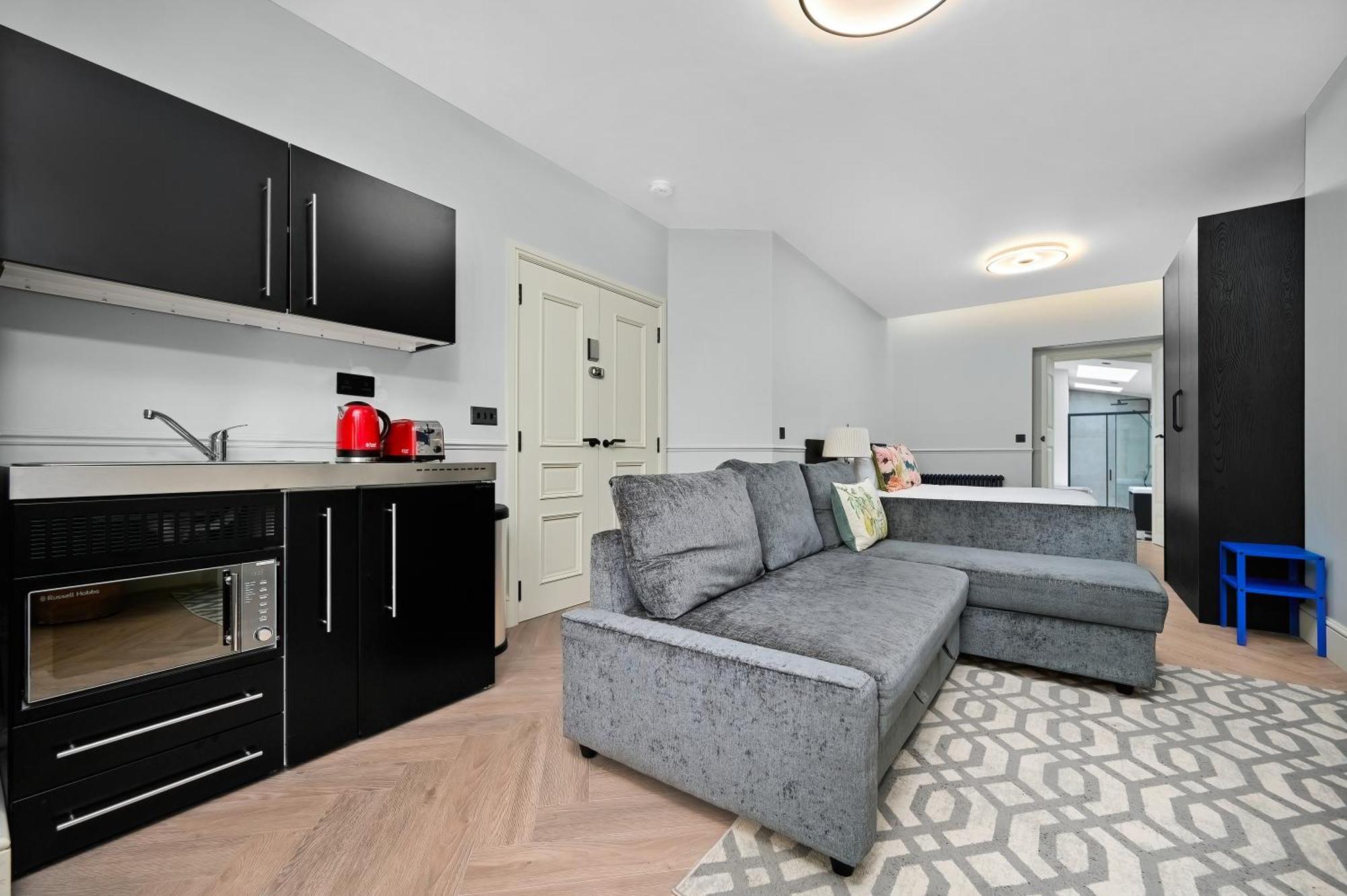 Nine Elms Modern Studio Apartments London Exterior foto